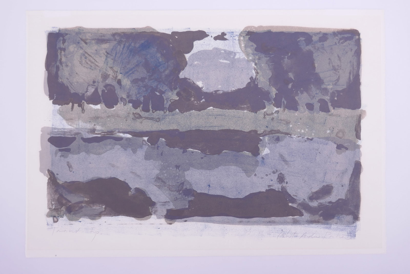 Robert Andrew Parker (American, 1927–2023), County Clare, Eire VI, 1967 Color Lithograph (1 of 20)