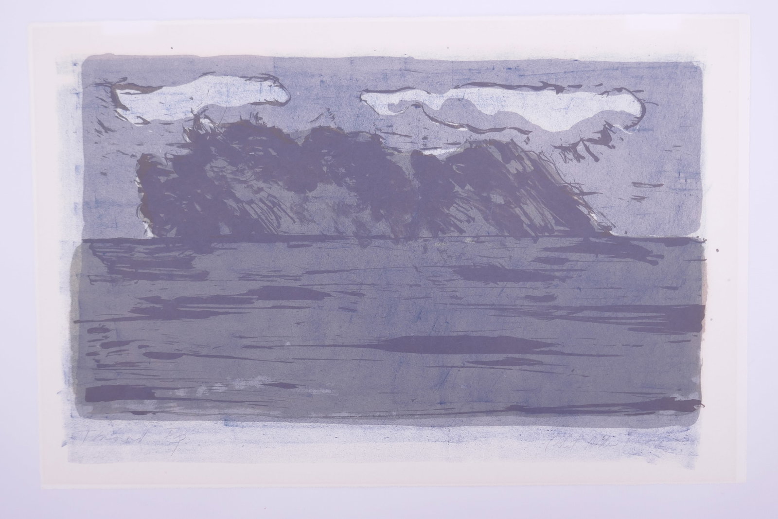 Robert Andrew Parker (American, 1927–2023), County Clare, Eire V, 1967 Color Lithograph (1 of 19)
