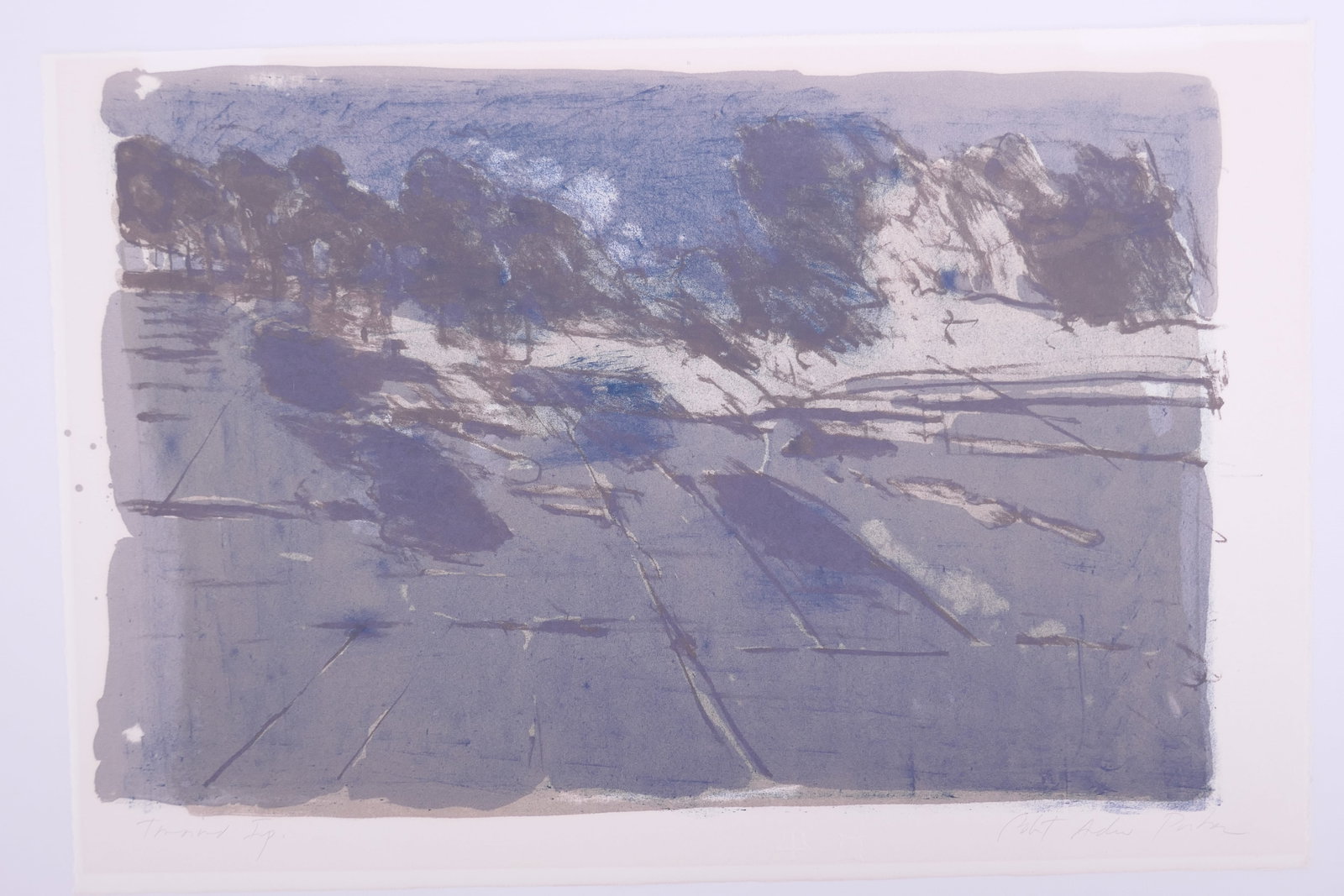 Robert Andrew Parker (American, 1927–2023), County Clare, Eire VIII, 1967 Color Lithograph (1 of 20)