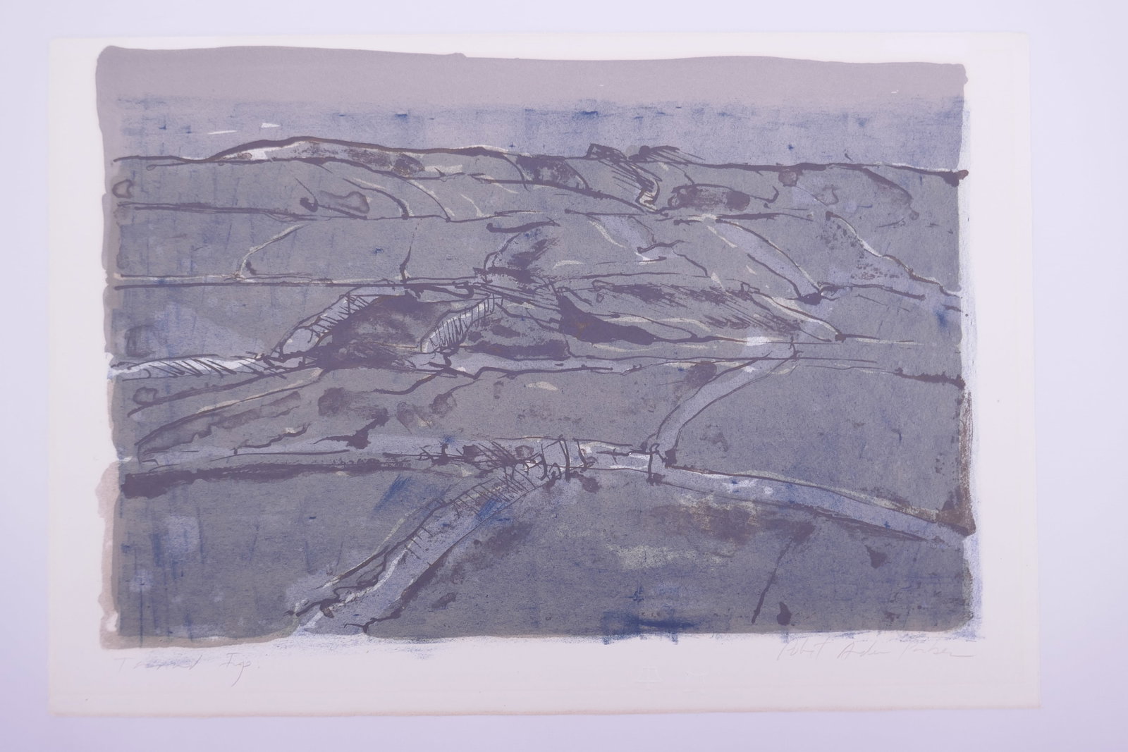 Robert Andrew Parker (American, 1927–2023), County Clare, Eire VII, 1967 Color Lithograph (1 of 20)