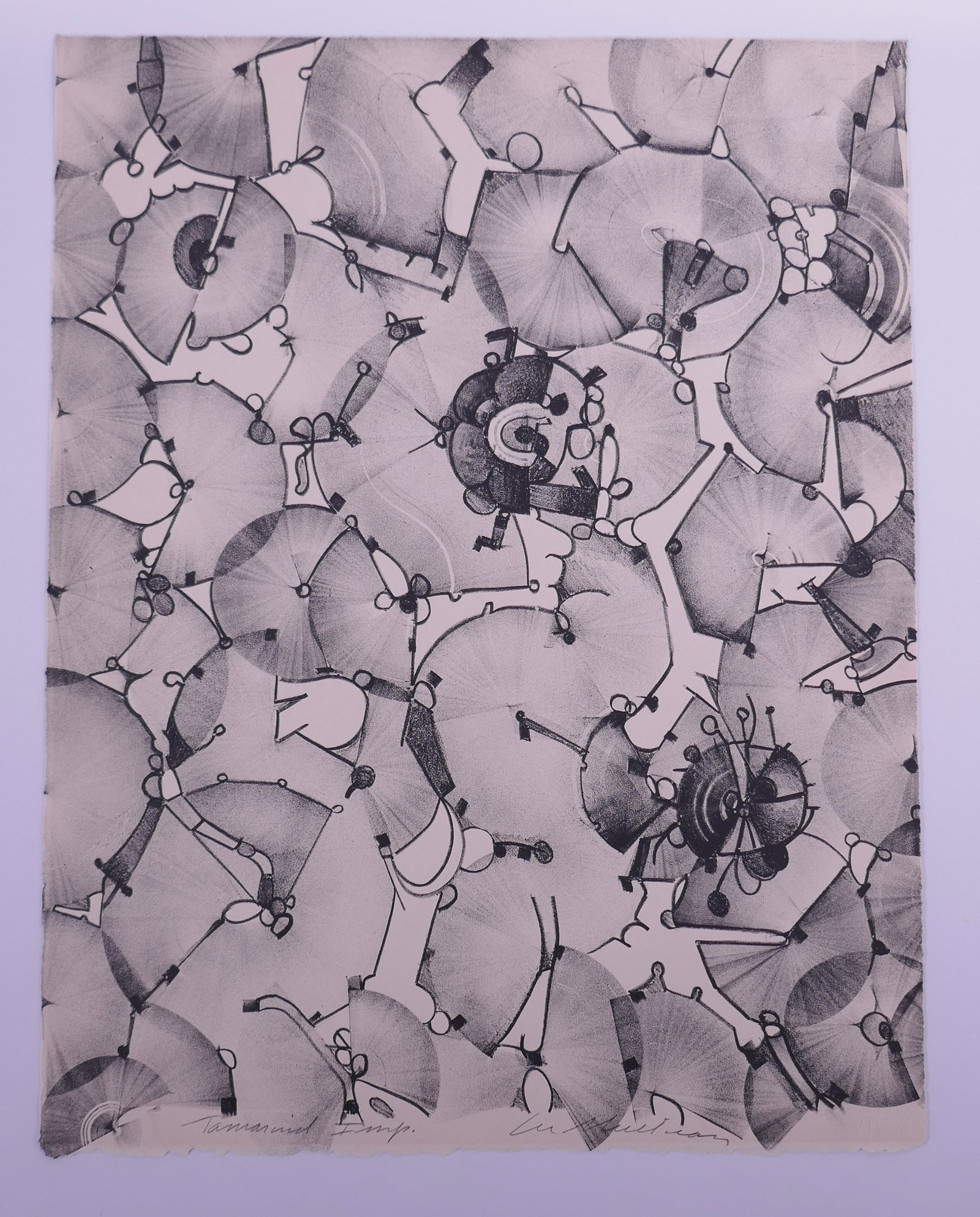 Lee Mullican (American, 1919–1998), Jam Passage, 1965 Lithograph (1 of 20)