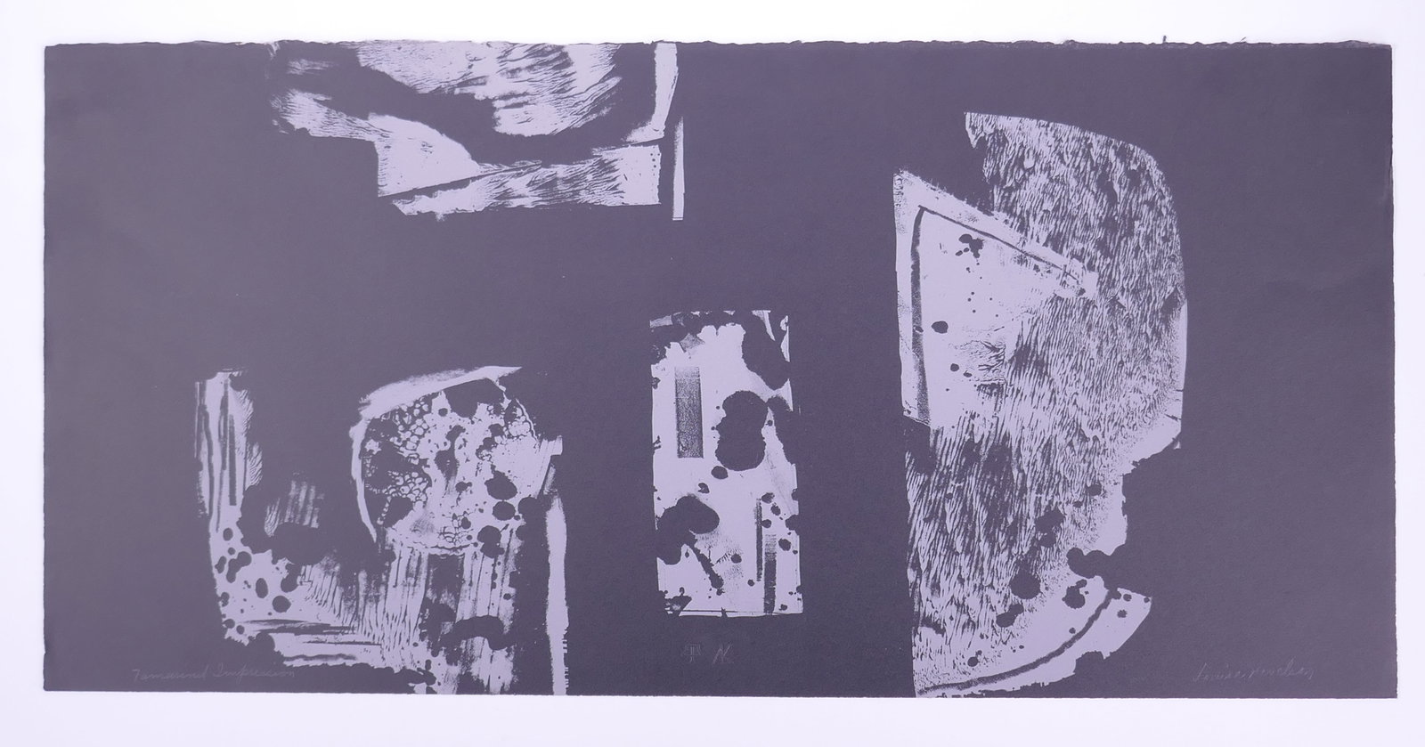 Louise Nevelson (American, 1899–1988), Untitled, 1963 Lithograph: Louise Nevelson (American, born Ukraine, 1899–1988) was a leading twentieth-century sculptor and printmaker best known for monumental assemblages constructed from discarded wood and architectural fr