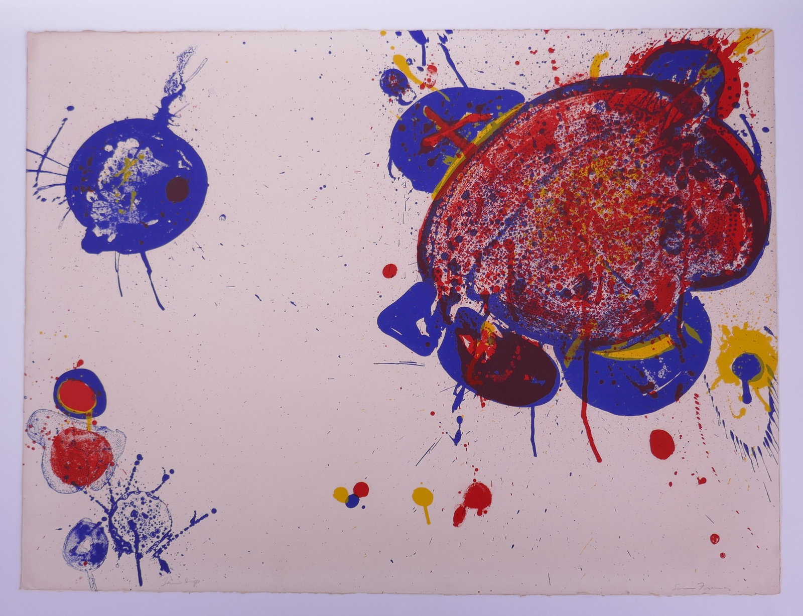 Sam Francis (American, 1923–1994), Another Disappearance, 1963 Color Lithograph (1 of 20)
