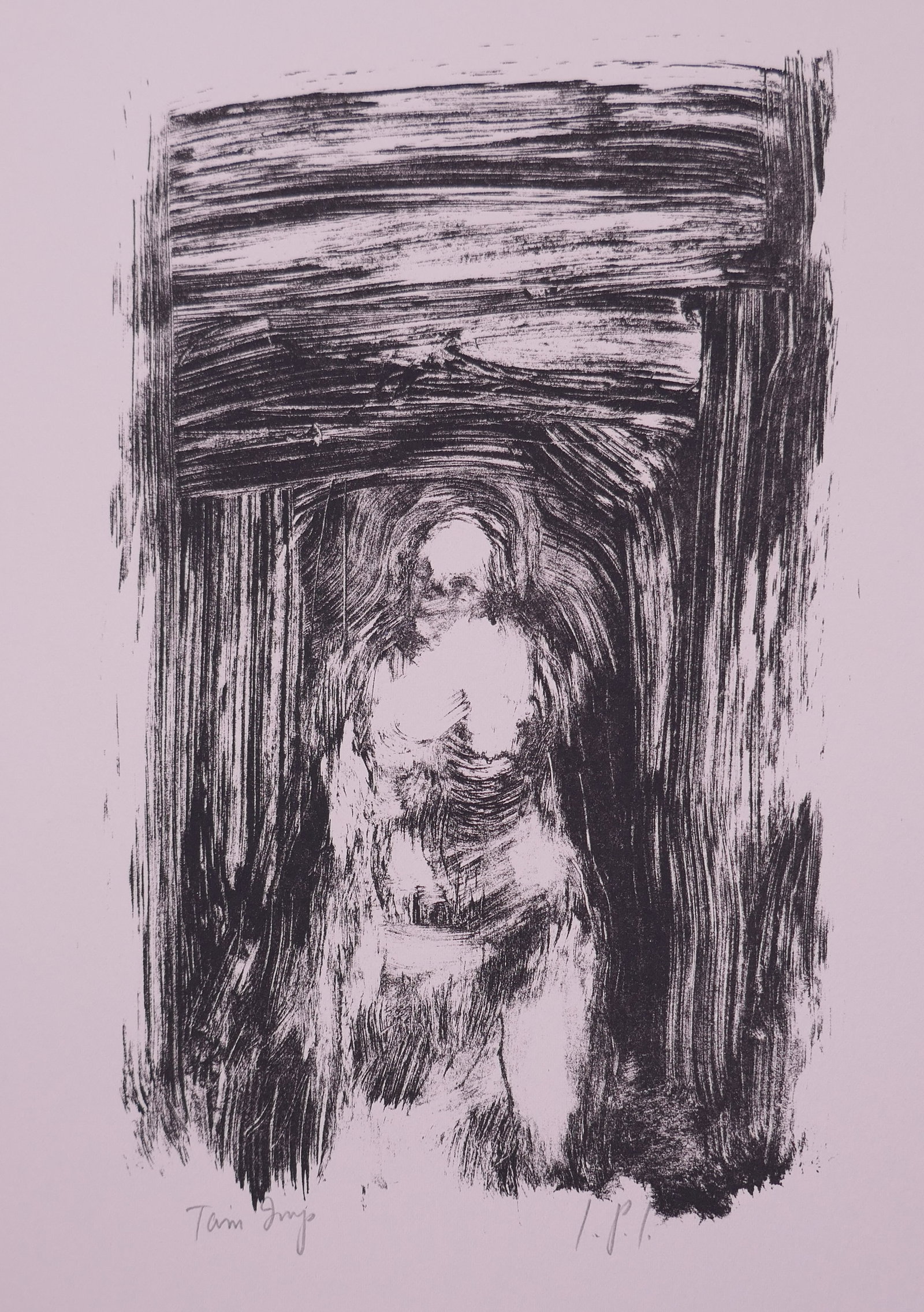 John Paul Jones (American, 1924–1999), Untitled, 1962 Stone Lithograph (1 of 20)