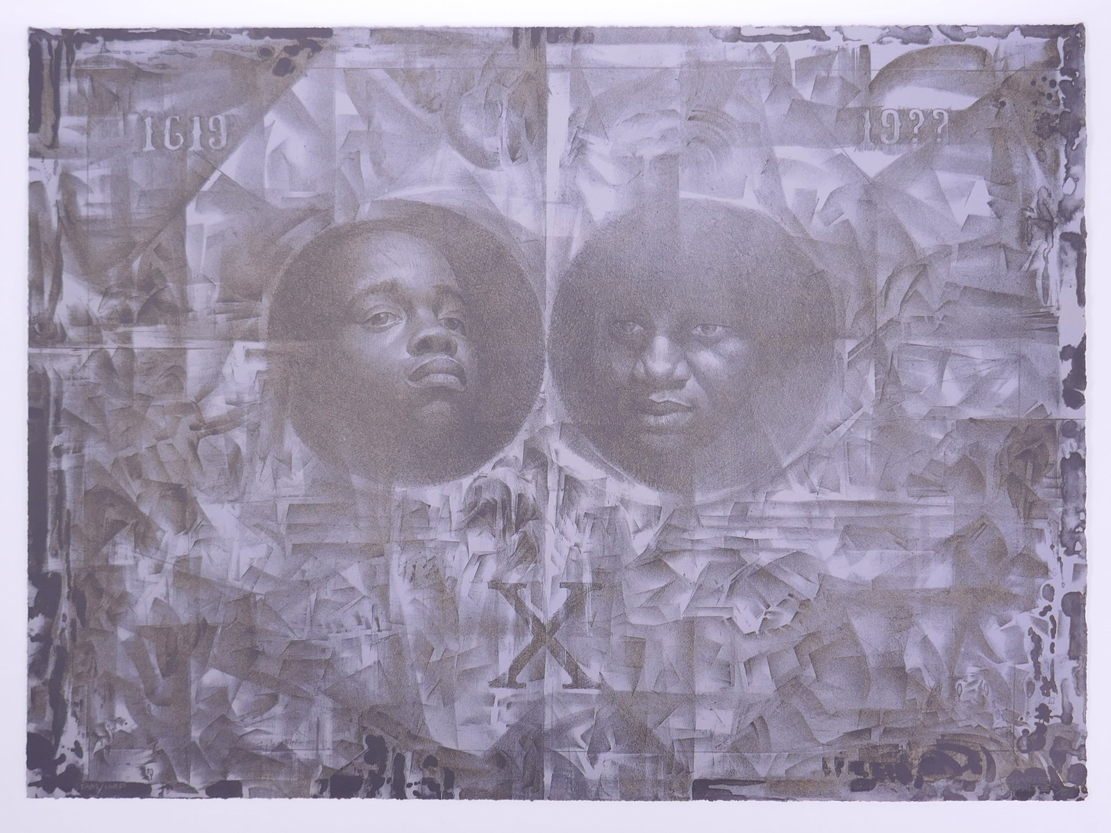 Charles White (American, 1918–1979), Wanted Poster Series #14, 1970 Color Lithograph (1 of 20)