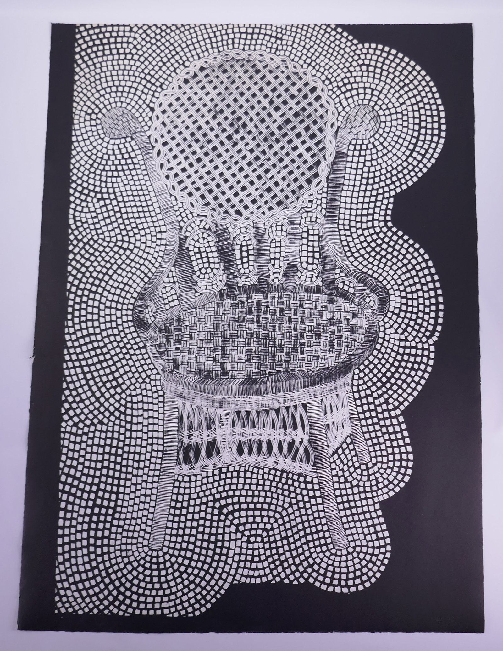 Ruth Asawa (American, 1926–2013), Chair, 1965, Lithograph (1 of 20)