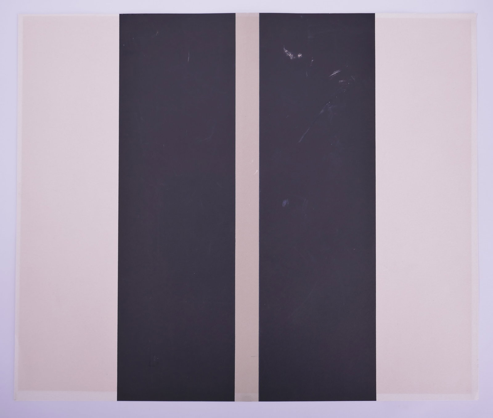 John McLaughlin (American, 1898–1976), Untitled (TAM.815), 1963, Lithograph: John McLaughlin (American, 1898–1976) was a self-taught painter and a central figure in the development of Southern California hard-edge abstraction. Rather than beginning with recognizable subjects