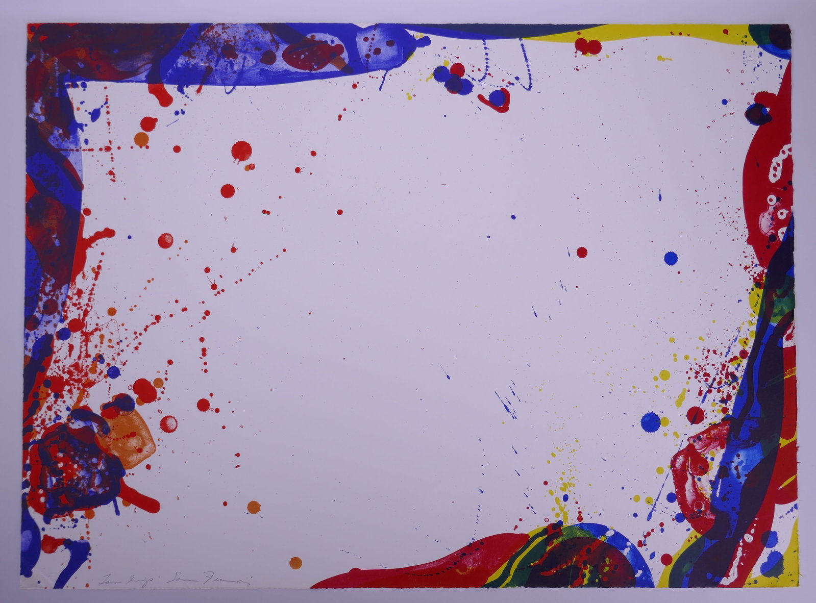 Sam Francis (American, 1923–1994), A Sail, 1969 Color Lithograph (1 of 20)