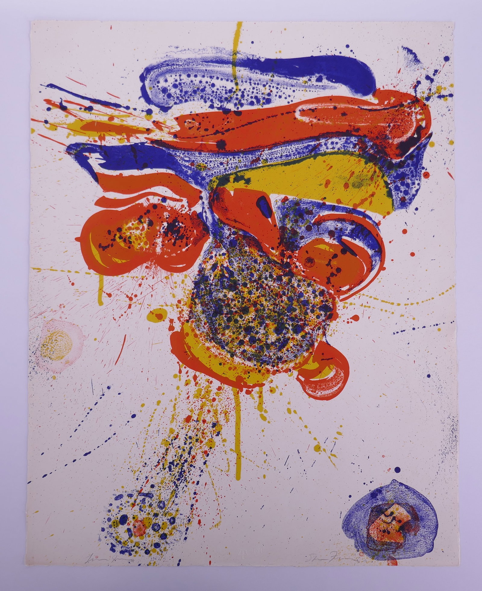 Sam Francis (American, 1923–1994), Flying Love, 1963, Color Lithograph (1 of 20)