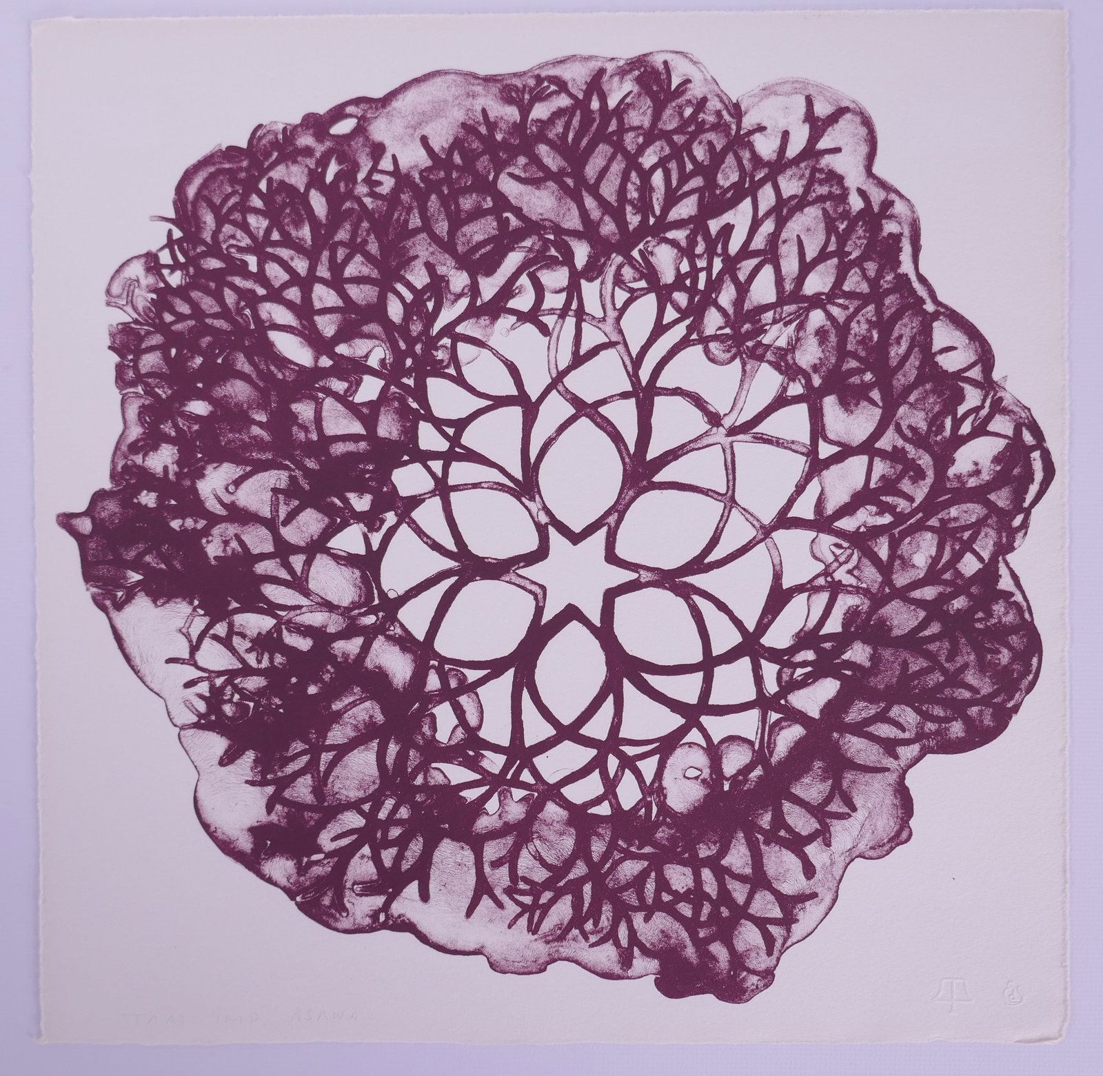 Ruth Asawa (American, 1926–2013), Untitled, Flowers IX, 1965, Lithograph: Ruth Asawa (American, 1926–2013) was a Japanese American sculptor and printmaker who also became an influential advocate for arts education. After her family was forcibly incarcerated during World W