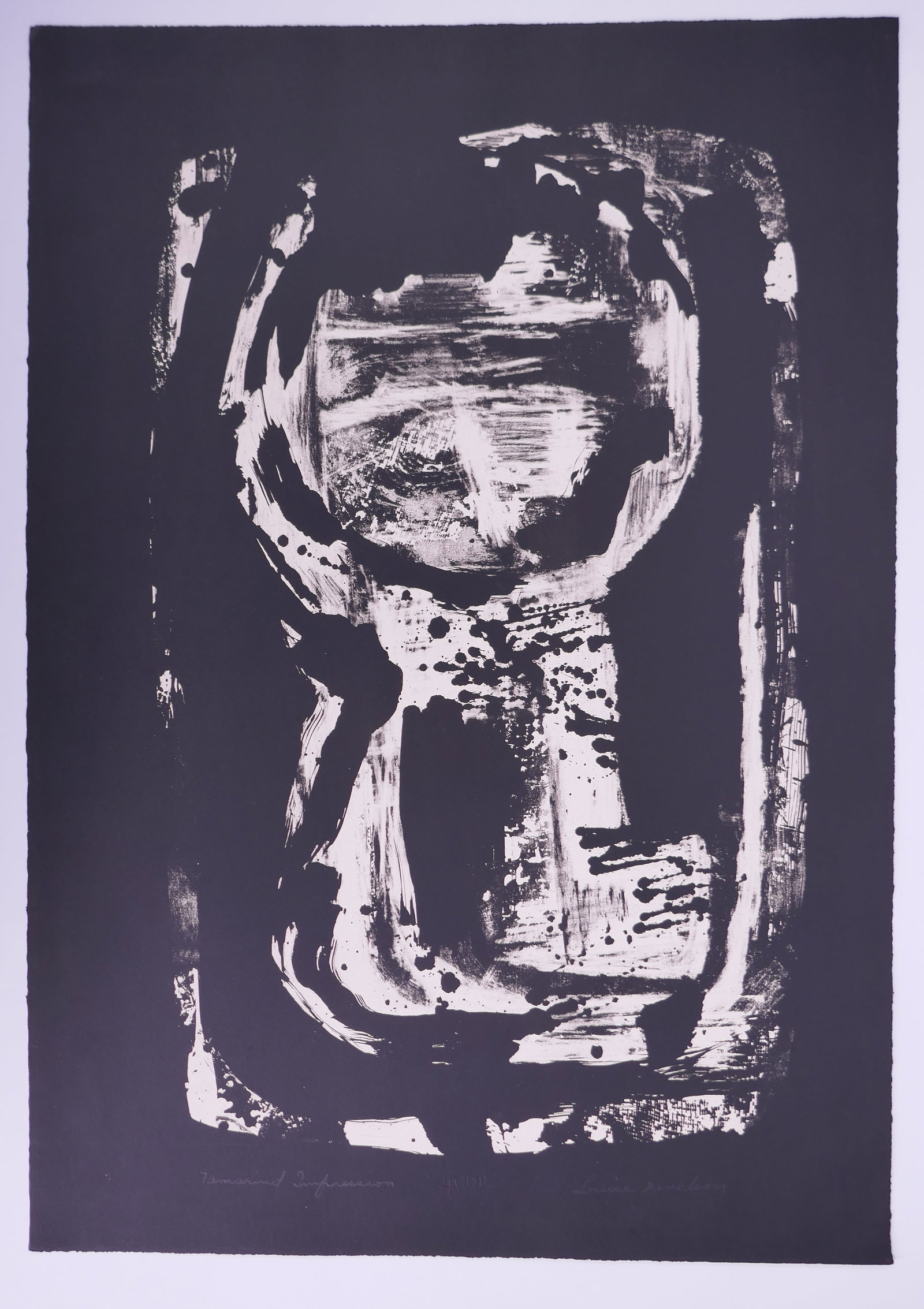 Louise Nevelson (American, 1899–1988), Untitled (TAM. 814), 1963, Lithograph: Louise Nevelson (American, born Ukraine, 1899–1988) was a leading twentieth-century sculptor and printmaker best known for monumental assemblages constructed from discarded wood and architectural fr
