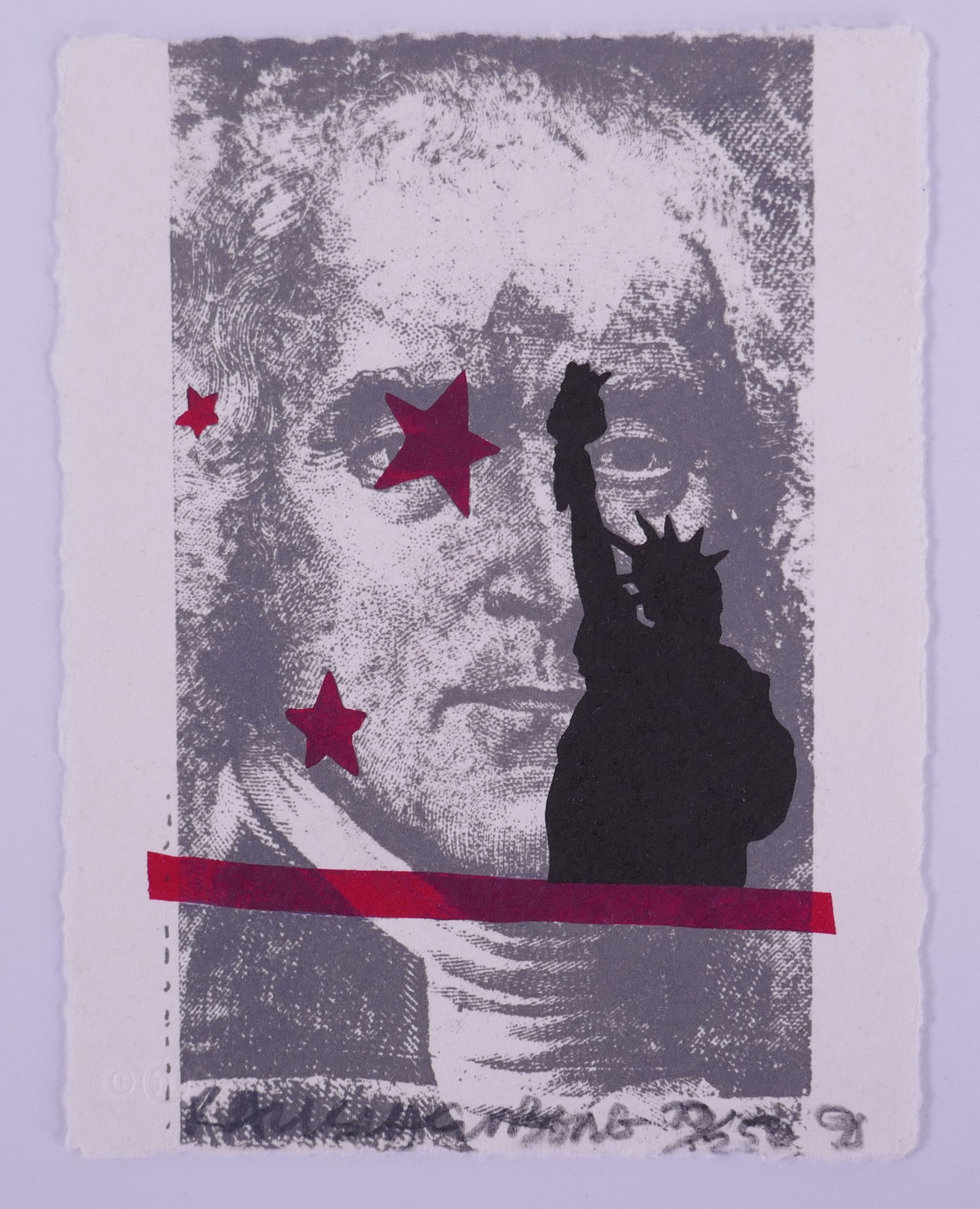 Robert Rauschenberg (American, 1925–2008), Spackle, 1990, Color Lithograph (1 of 20)