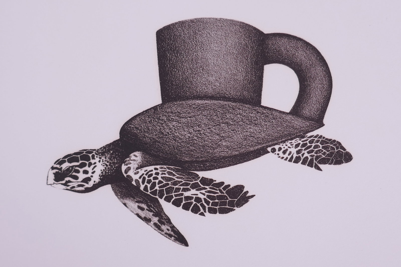 Kenneth Ken Price (American, 1935–2012), Turtle Cup, 1968, Color Lithograph: Kenneth “Ken” Price (American, 1935–2012) was a Los Angeles-born artist who helped establish ceramics as a serious form of contemporary sculpture. After earning his BFA from the University o