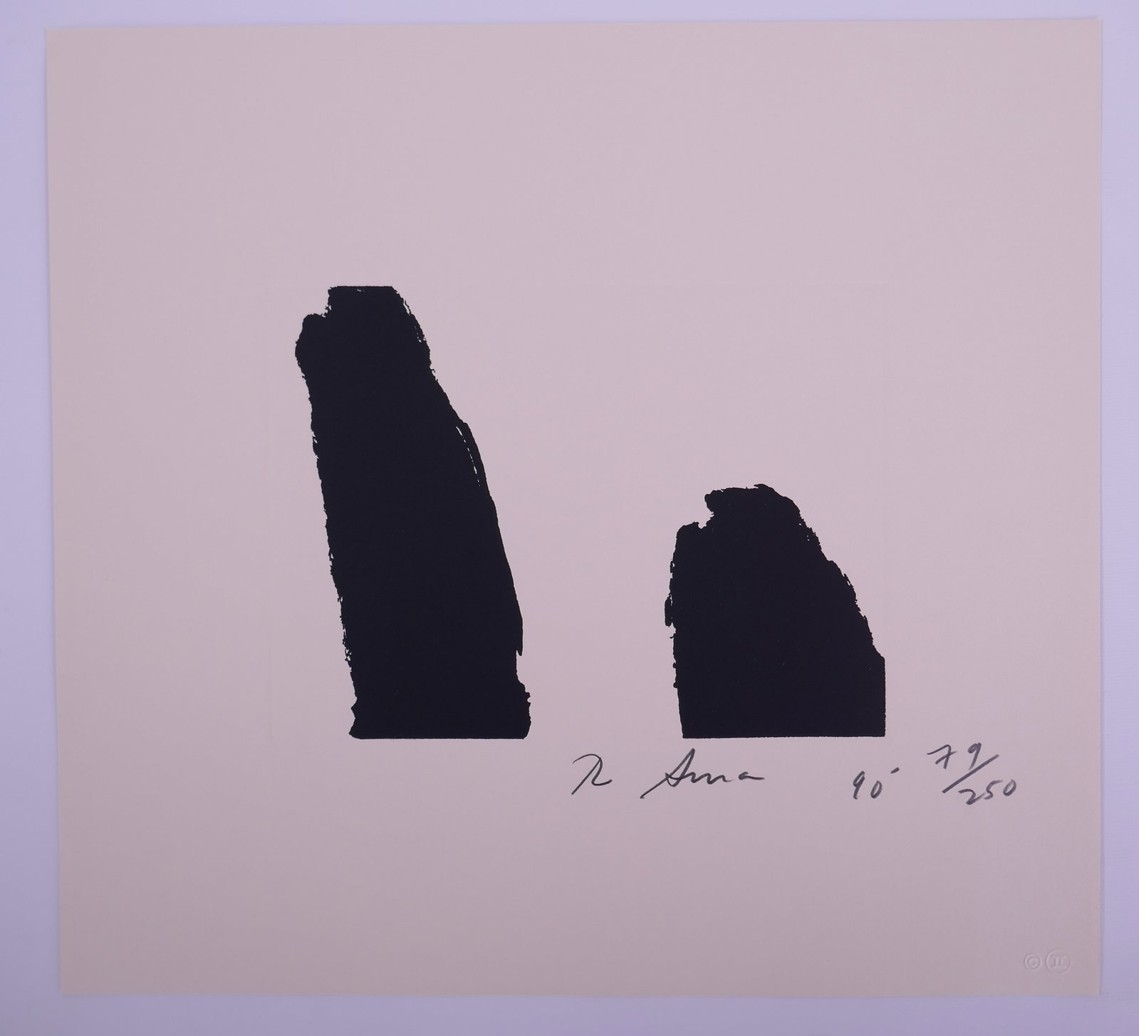 Richard Serra (American, 1938–2024), Fuck Helms, 1990, Screenprint: Richard Serra (American, 1938–2024) was a major figure in postwar American sculpture and printmaking, best known for monumental works in steel that emphasize weight, balance, space, and the viewer��