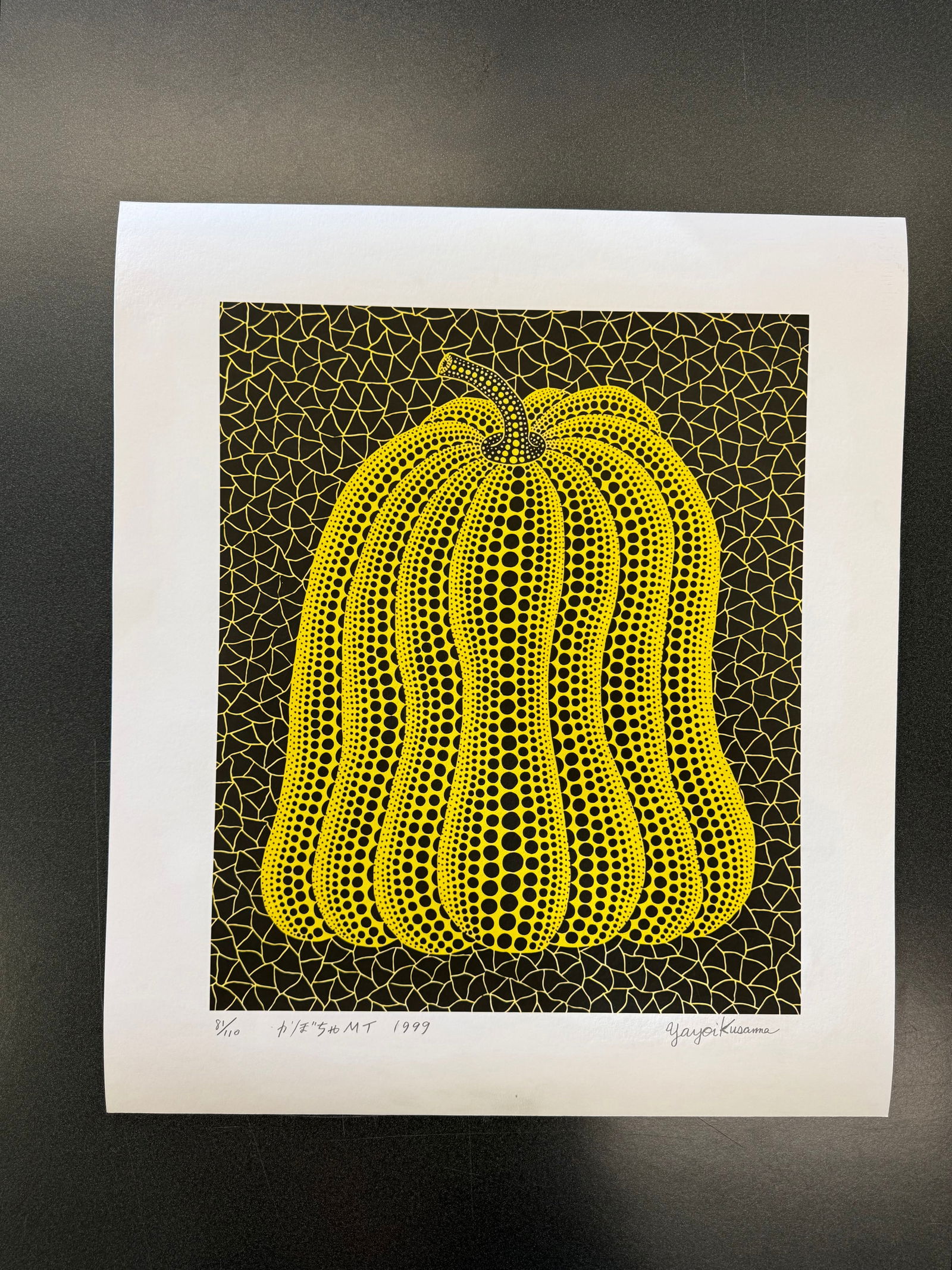Yayoi Kusama "Pumpkin MT", Signed (1 of 1)