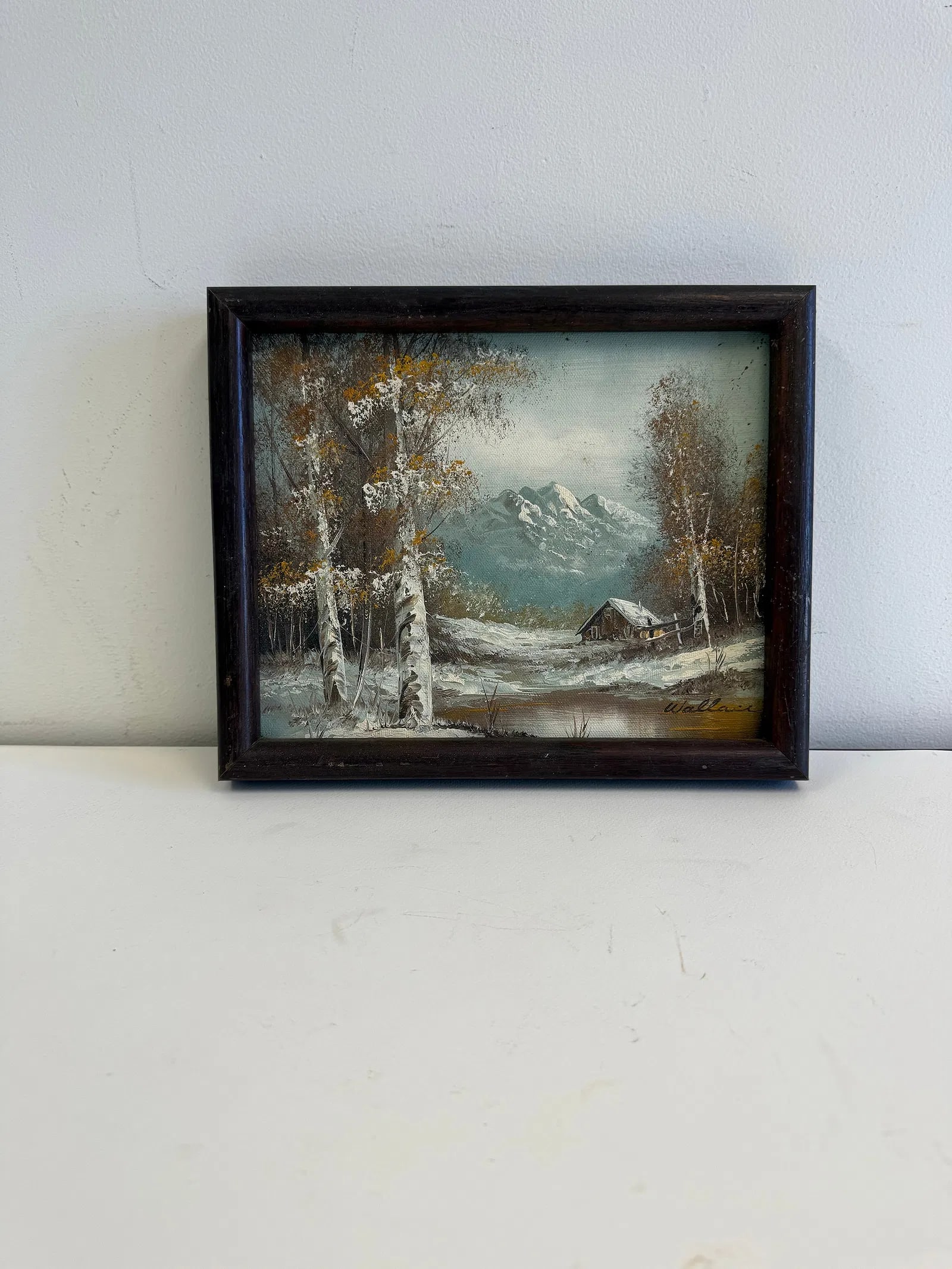 Wallace"oil on canvas" Landscape sold after (1 of 2)