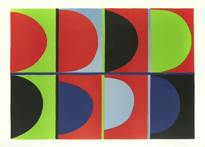 Sir Terry Frost "Red Blue Green" Sold After (1 of 1)