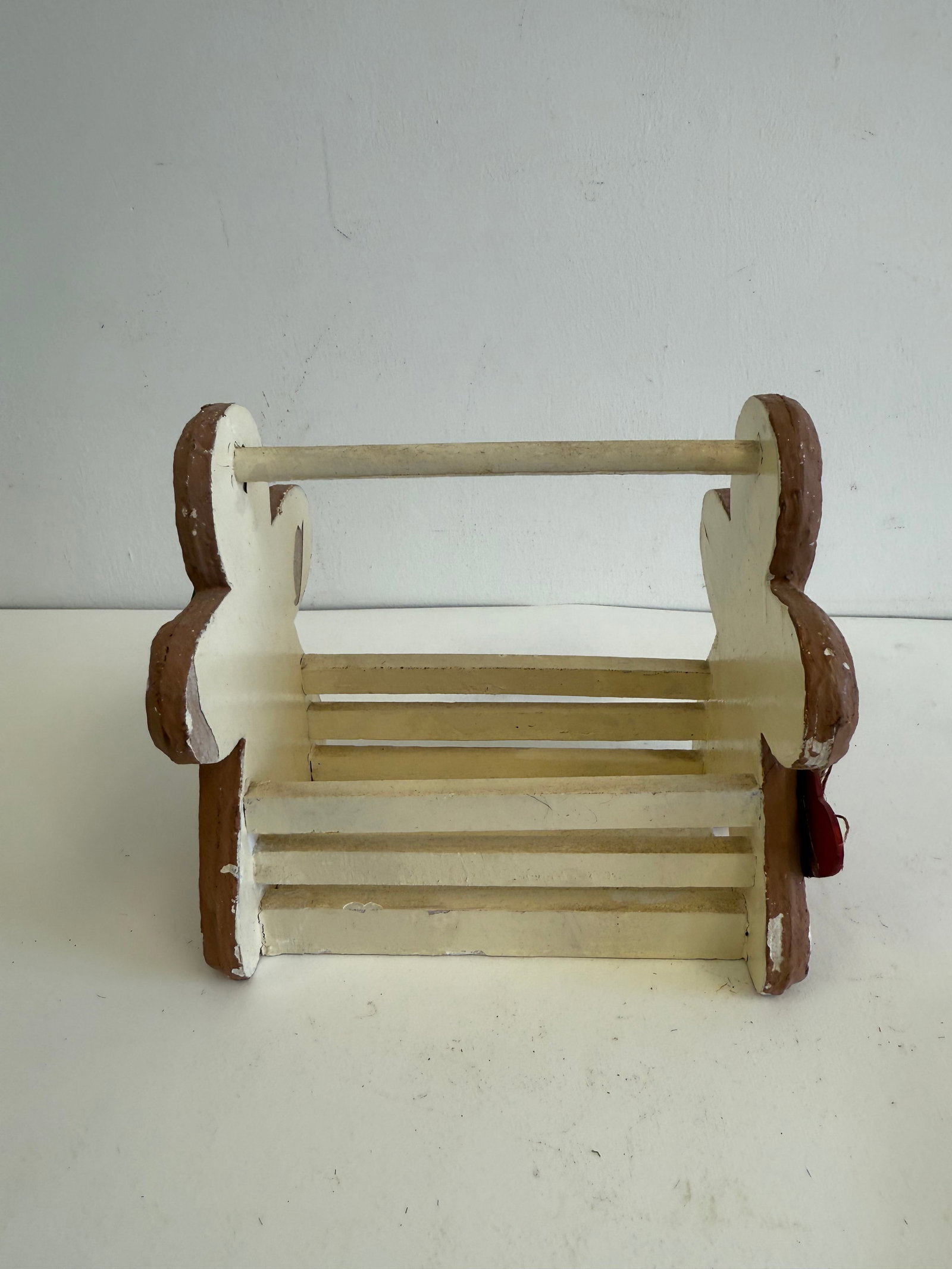 Antique wooden napkin Holder (1 of 3)