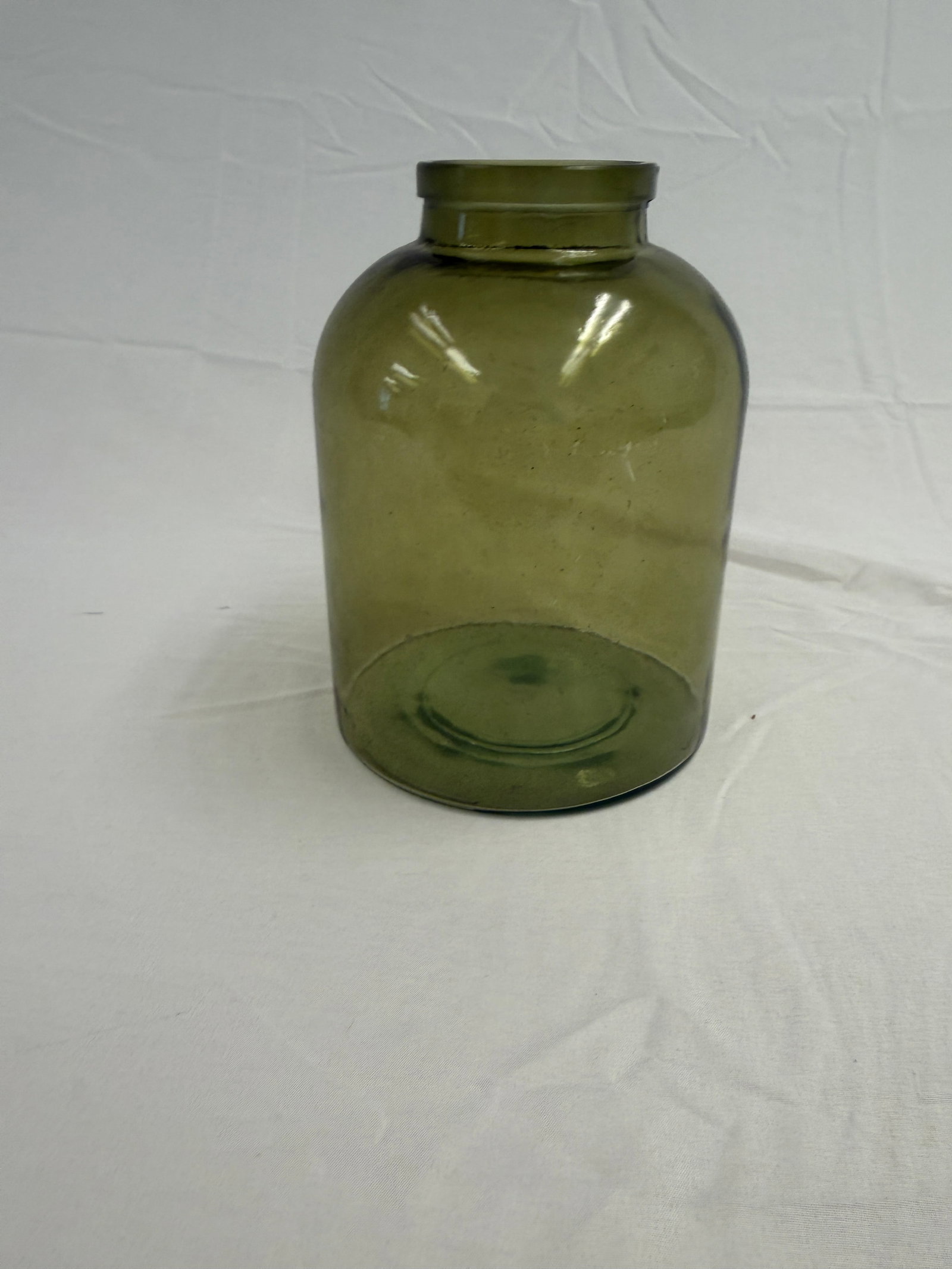 Green Blass Vase (1 of 2)