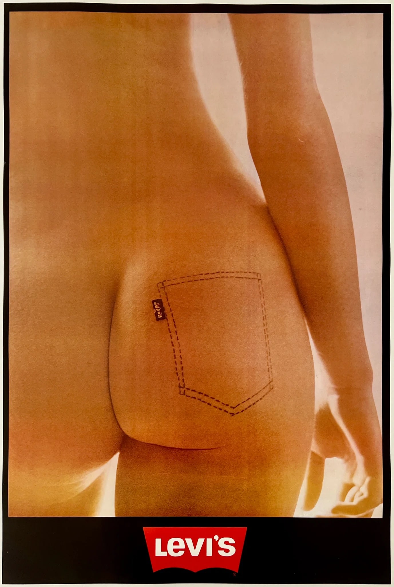 Vintage Levi's 1971 Promo Poster (1 of 1)