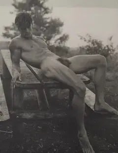 Bruce Weber - Paul at Pete's Rock Campground, 1988. after (1 of 1)