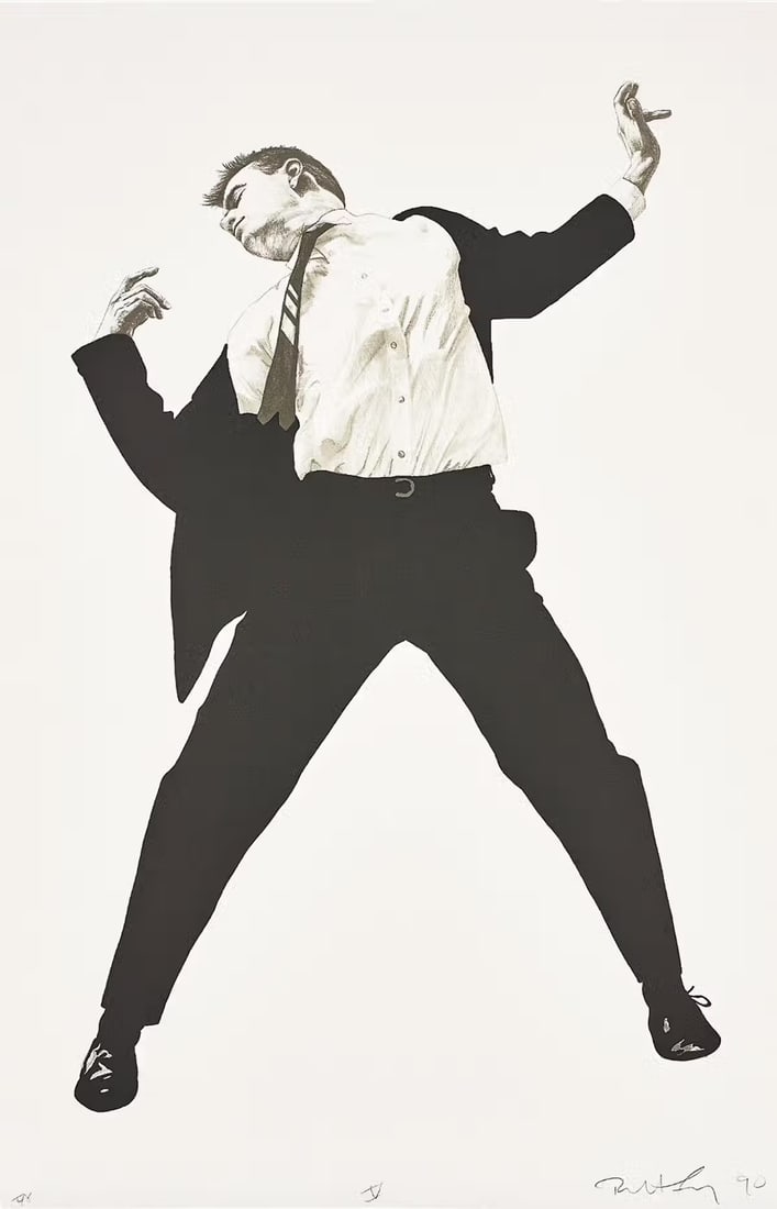Robert Longo-Frank, from the "Men in the Cities" Series,1985 After (1 of 1)