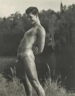 BRUCE WEBER - Rob at the Lean-to on the St. Regis After (1 of 1)