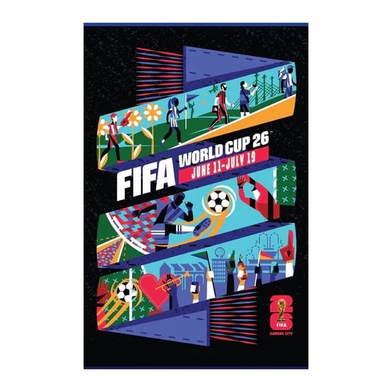 FIFA World Cup 2026â„¢ Kansas City Host City Poster (1 of 1)