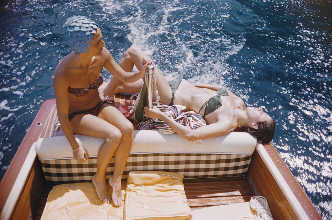 Slim Aarons 'Vuccino and Rava' Photo Print after (1 of 1)