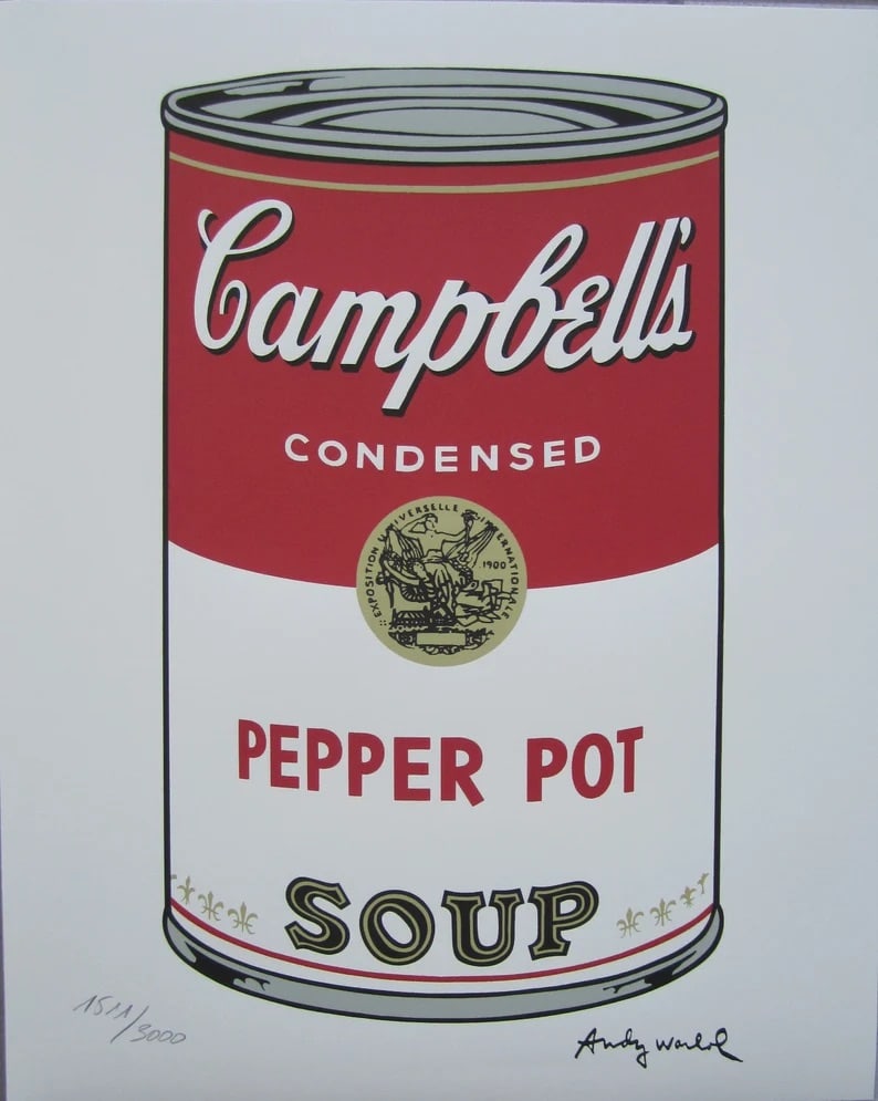 Andy Warhol - Pepper Pot sold after (1 of 1)