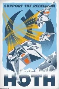 Star Wars "Hoth" Poster (1 of 1)