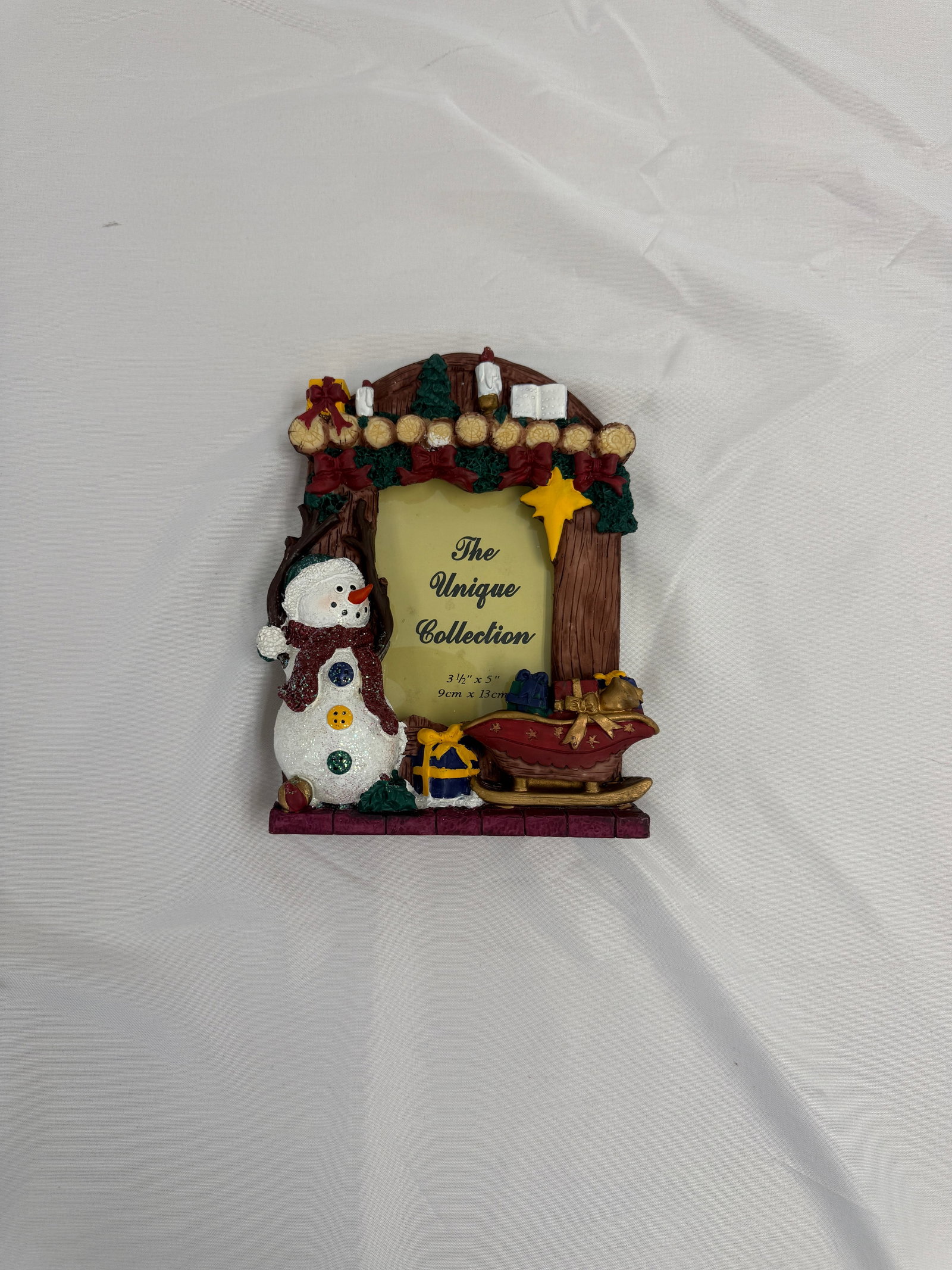 Snowman Christmas PIcture Frame (1 of 2)