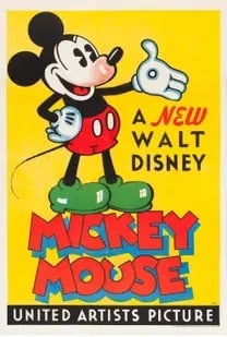 United Artists Mickey Mouse Poster (1 of 1)