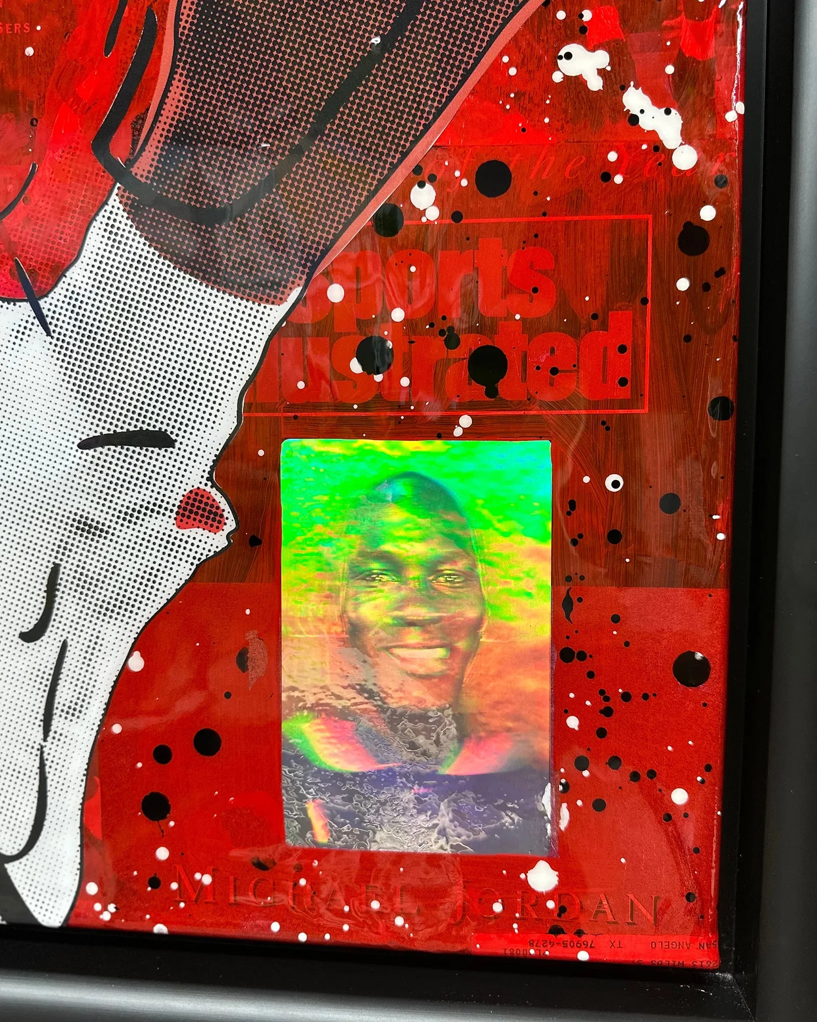 AIR JORDAN 2023 ORIGINAL MIXED MEDIA PAINTING CHAD FANDEL 1/1 - 7