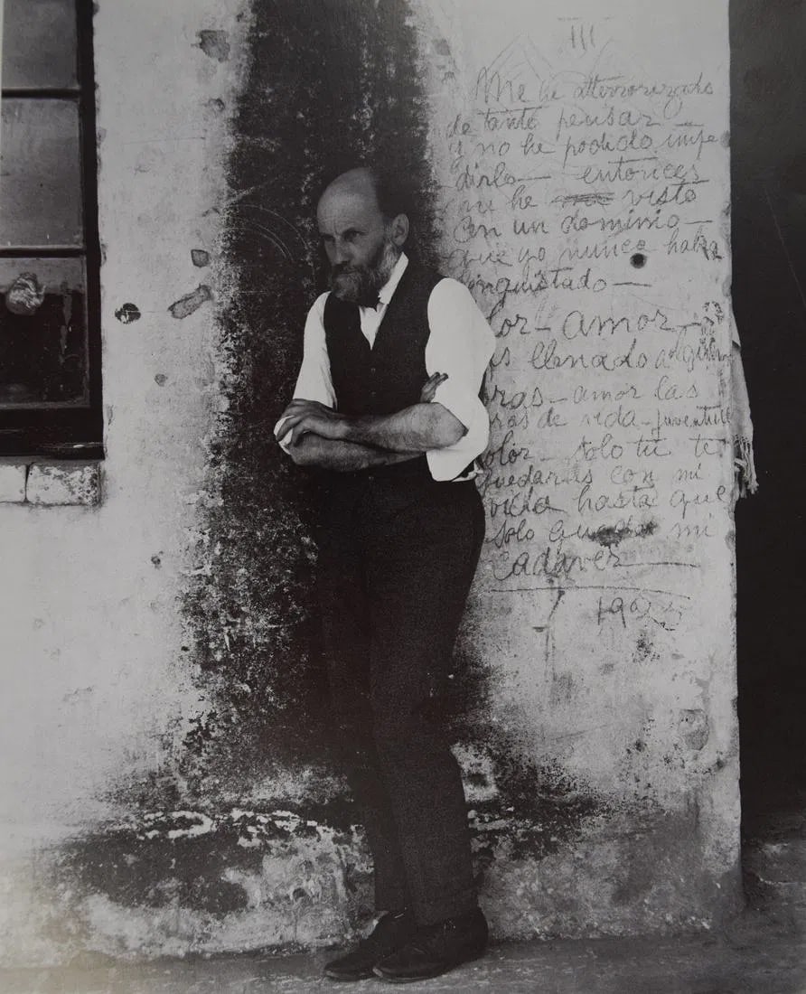 EDWARD WESTON (1886-1958): Dr. Atl, 1926 c. 1973 Printed in colors mounted on archival board 7 3/4" x 6 1/4"