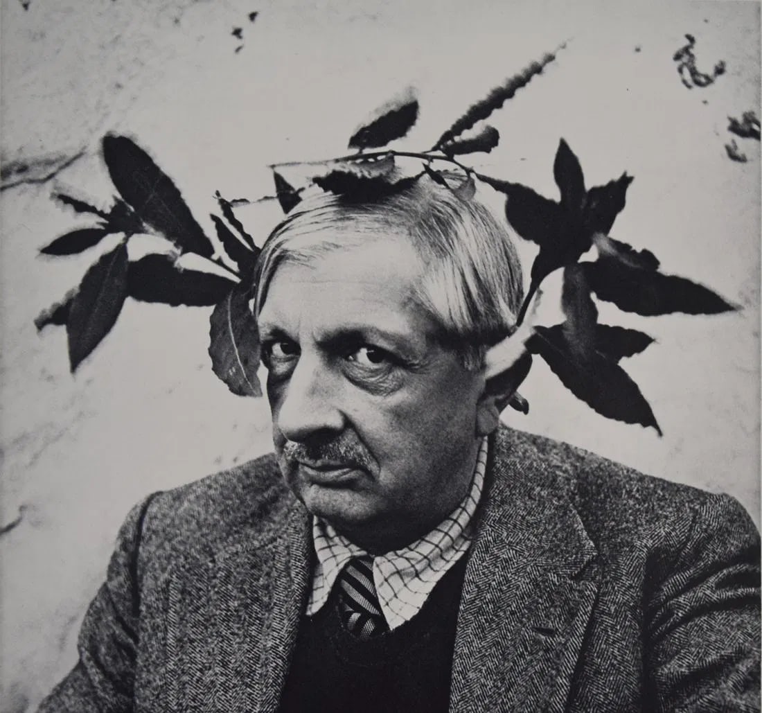 IRVING PENN (1917-2009): Giorgio de Chirico , Rome, 1944 c. 1960 Printed in colors mounted on archival board 7 1/2 x 8"