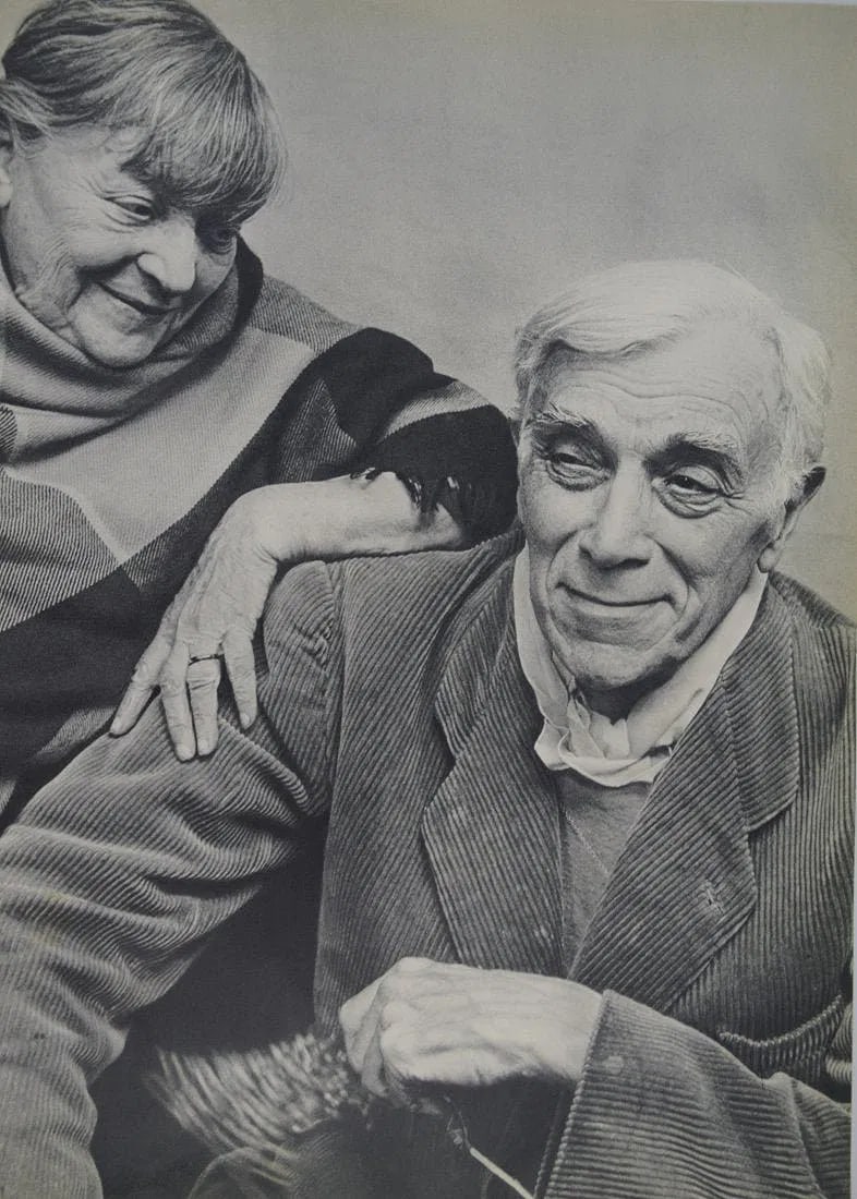 RICHARD AVEDON (1923-2004): George Braque Printed in colors mounted on archival board 16" x 10"