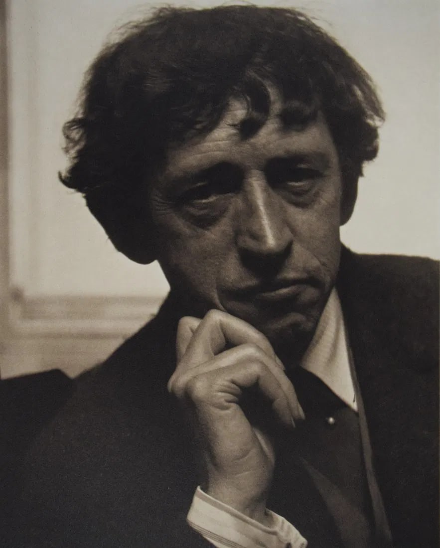 ALFRED STIEGLITZ (1864-1946): John Marin Printed in colors mounted on archival board 8 3/4" x 7"