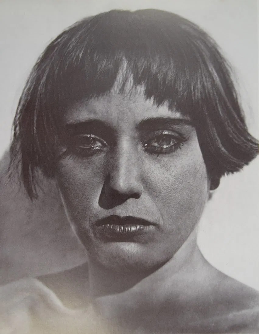 EDWARD WESTON (1886-1958): Nahui Olin Printed in colors mounted on archival board 8" x 6"