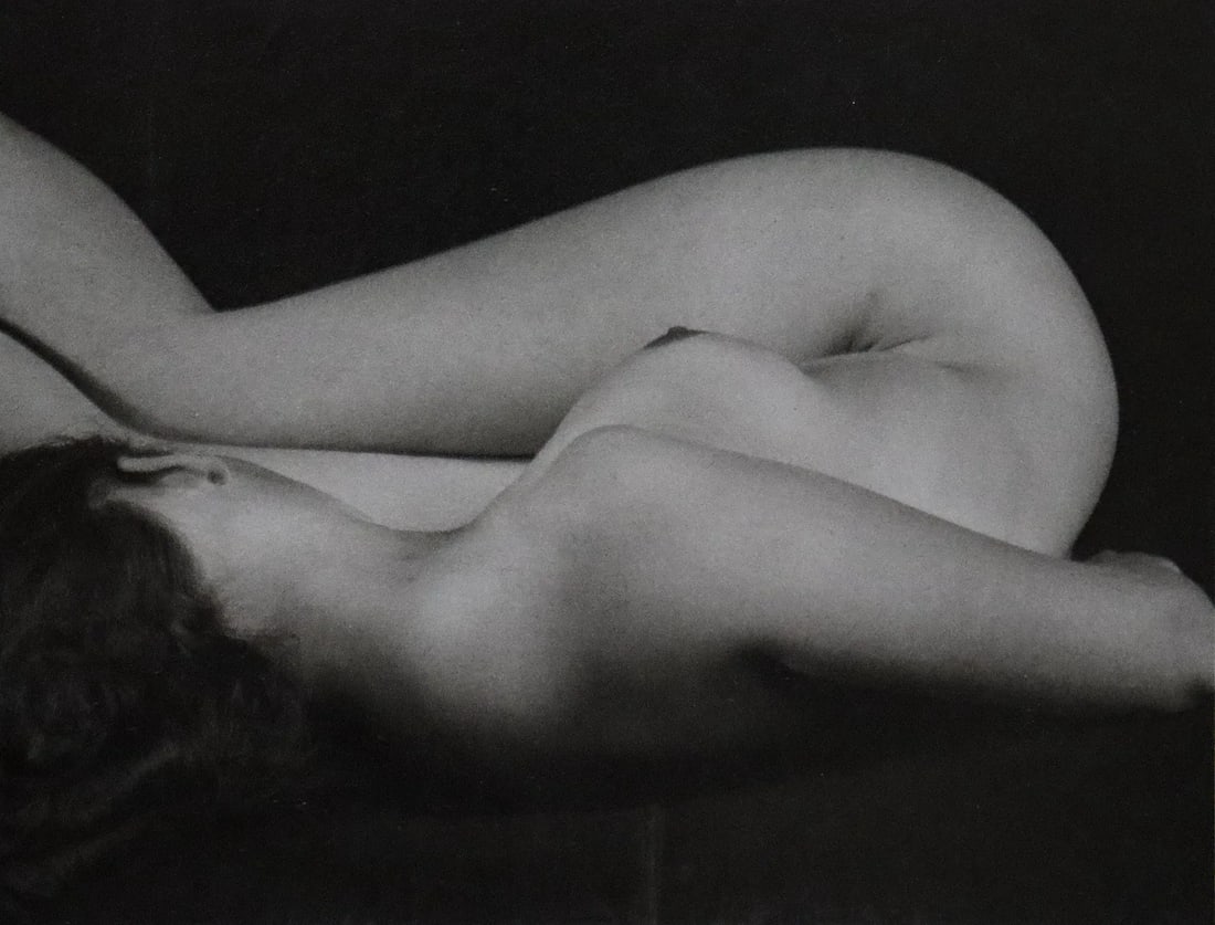 EDWARD WESTON (1886-1958): Printed in colors mounted on archival board 7 1/2" x 9 1/2"