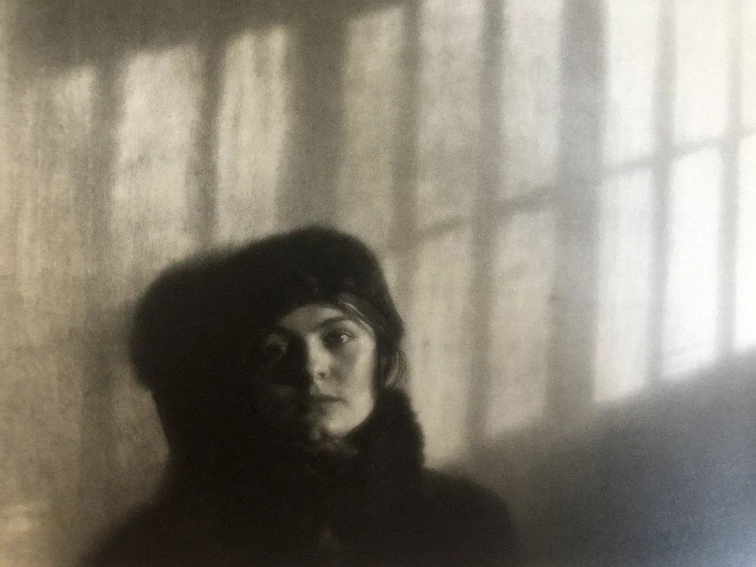 EDWARD WESTON (1886-1958): Ahna Zaesek Printed in colors mounted on archival board 7 1/2" x 9"