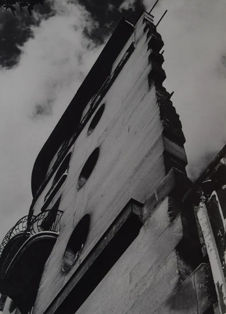 MAN RAY (1890-1976): Paris, Printed in colors mounted on archival board 10 3/8" x 7 1/2"