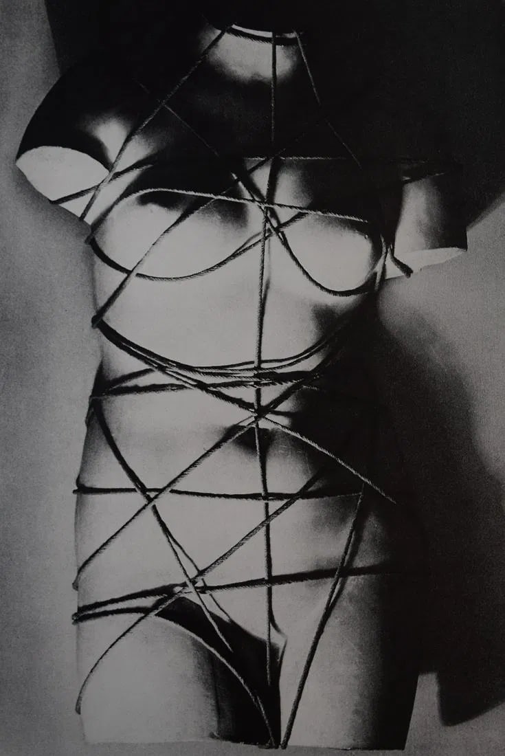 MAN RAY (1890-1976): Venus restauree Printed in colors mounted on archival board 10 3/8" x 7"