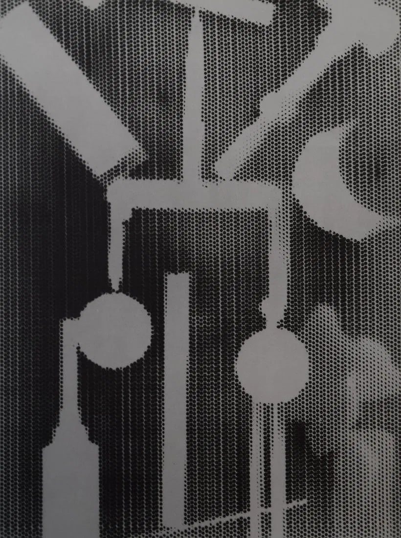 MAN RAY (1890-1976): Les Champs Delicieux Printed in colors mounted on archival board 10 3/8" x 8"