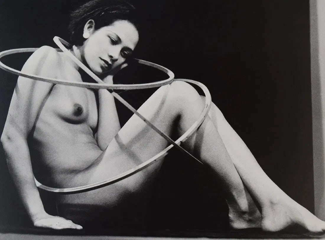 MAN RAY (1890-1976): Ady Printed in colors mounted on archival board 7 /8" x 10 3/8"