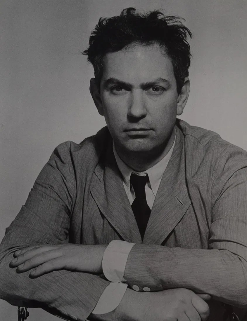 MAN RAY (1890-1976): Alexander Calder, Printed in colors mounted on archival board 10 1/2" x 8"