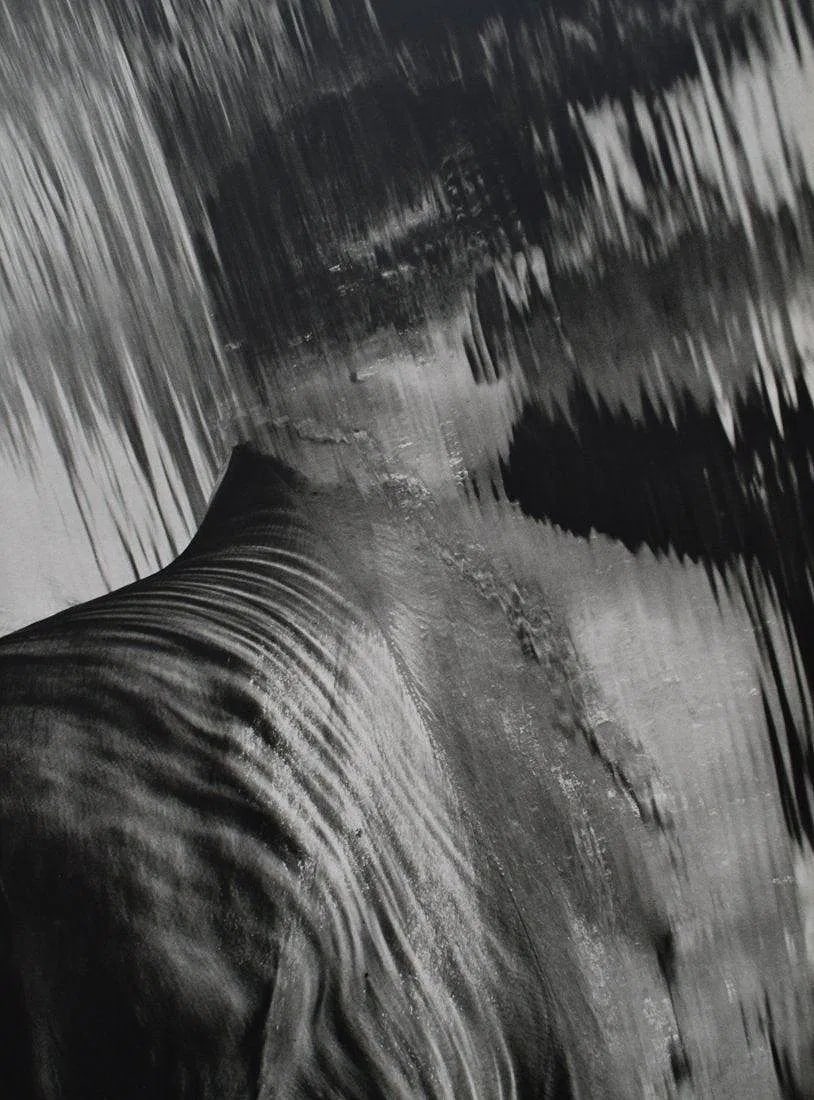 HERB RITTS (1952-2002): Waterfall Hollywood, Printed in colors mounted on archival board 14" x 11"