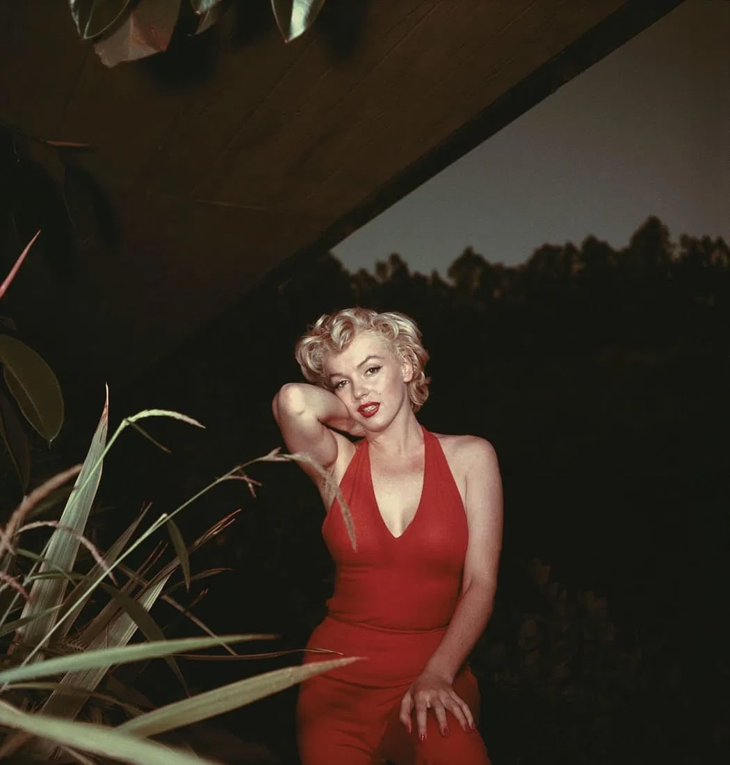 Ted Baron Marilyn Monroe Photo: Measures approximately 24 x 18 inches, photographic print, Mounted to archival board