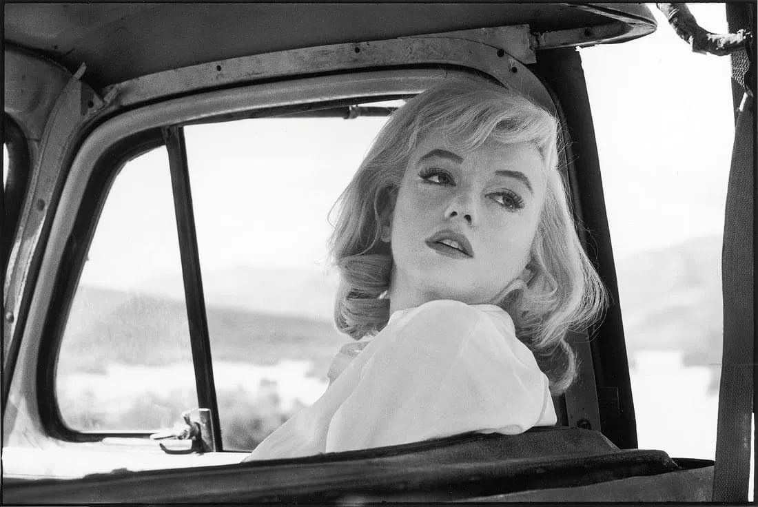 Milton R. Krasner Marilyn Monroe Photo: Measures 12 x 16 inches, photographic print , mounted to archival board