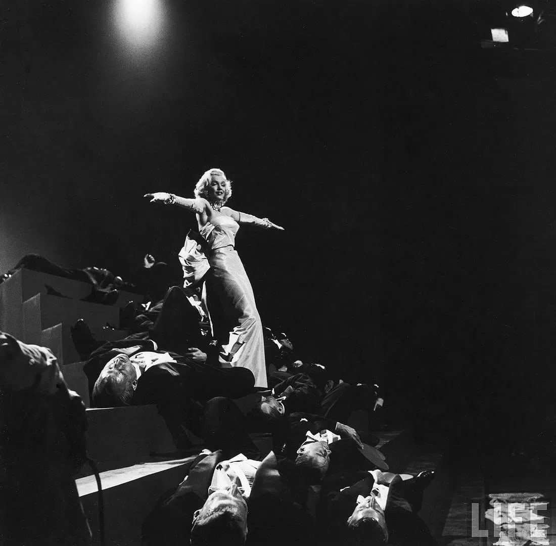 Marilyn Monroe Photo: Measures 12 x 16 inches, photographic print , mounted to archival board